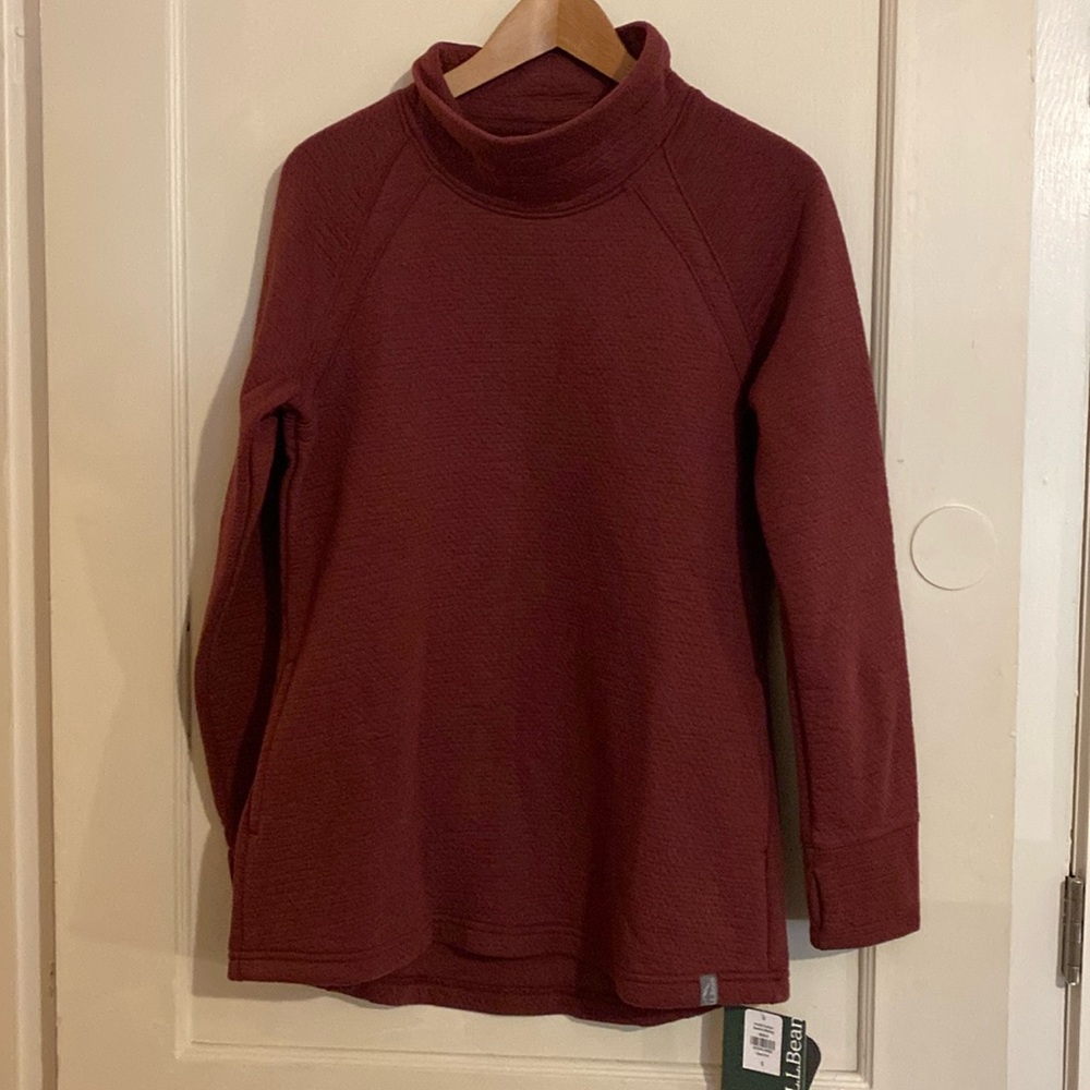 LL Bean funnel neck sweatshirt